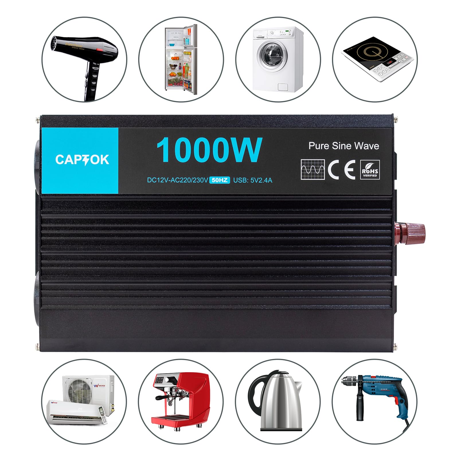 captok-spannungswandler-12v-230v-1000w-reiner-sinus image 2