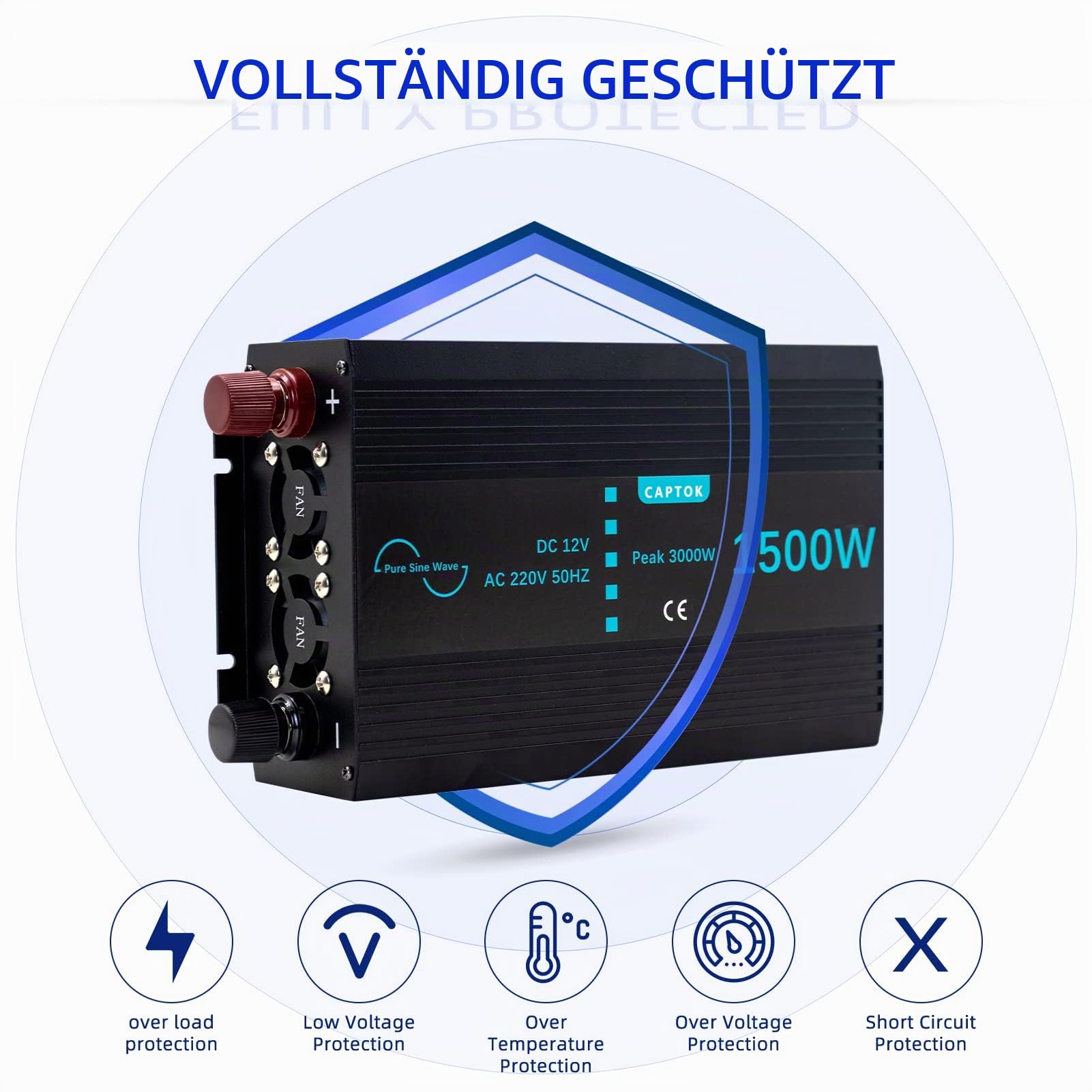 captok-pure-sine-inverter-wechselrichter-1500w-doppel-lcd-12v image 5