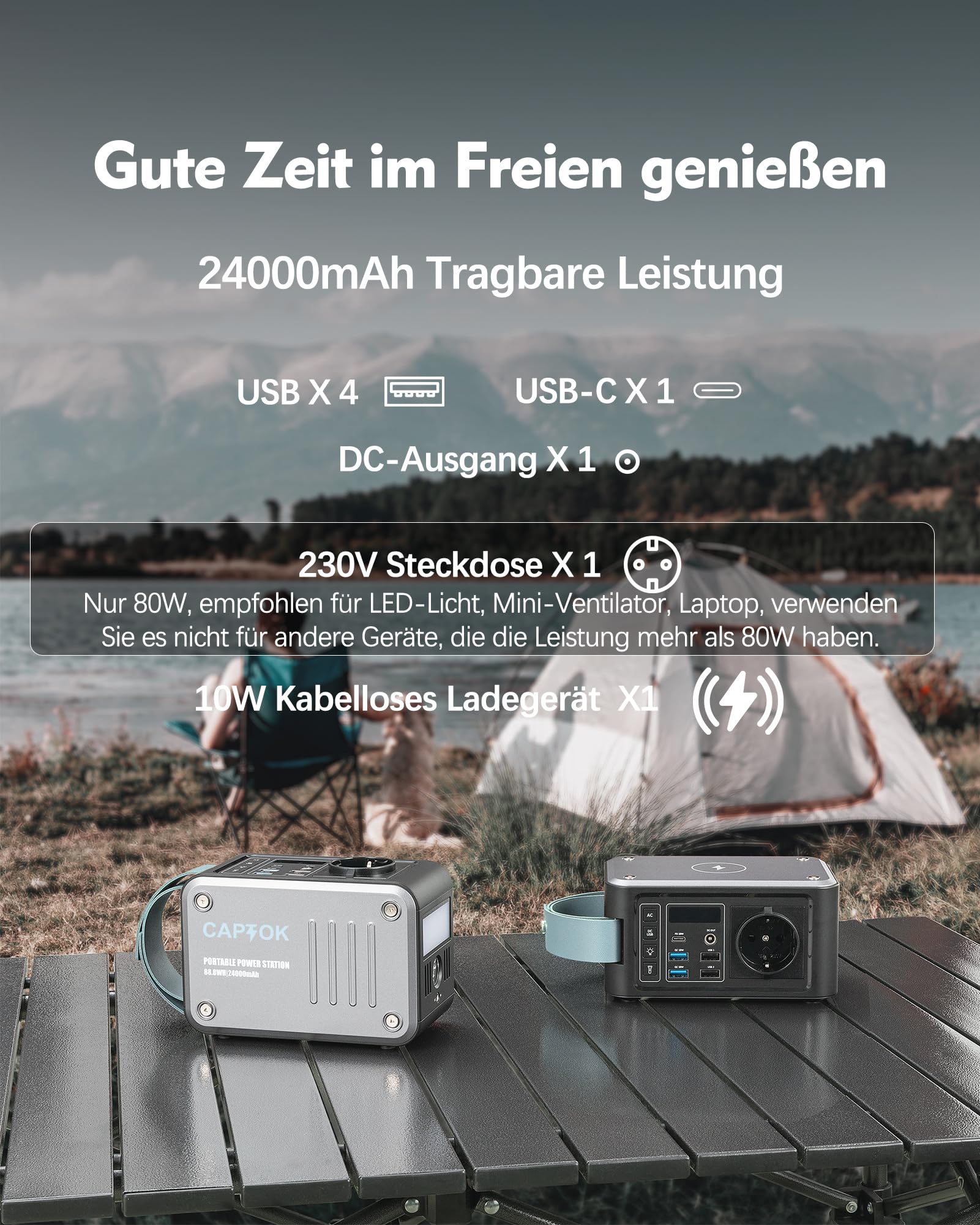 captok-power-bank-powerstation-88-8wh-230v-steckdose-120w-peak image 7