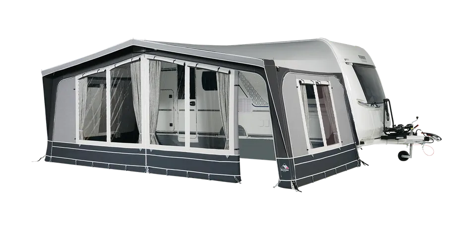 dor-ma-diamond-xl300-vorzelt-mit-veranda-und-faulstreifen image 1