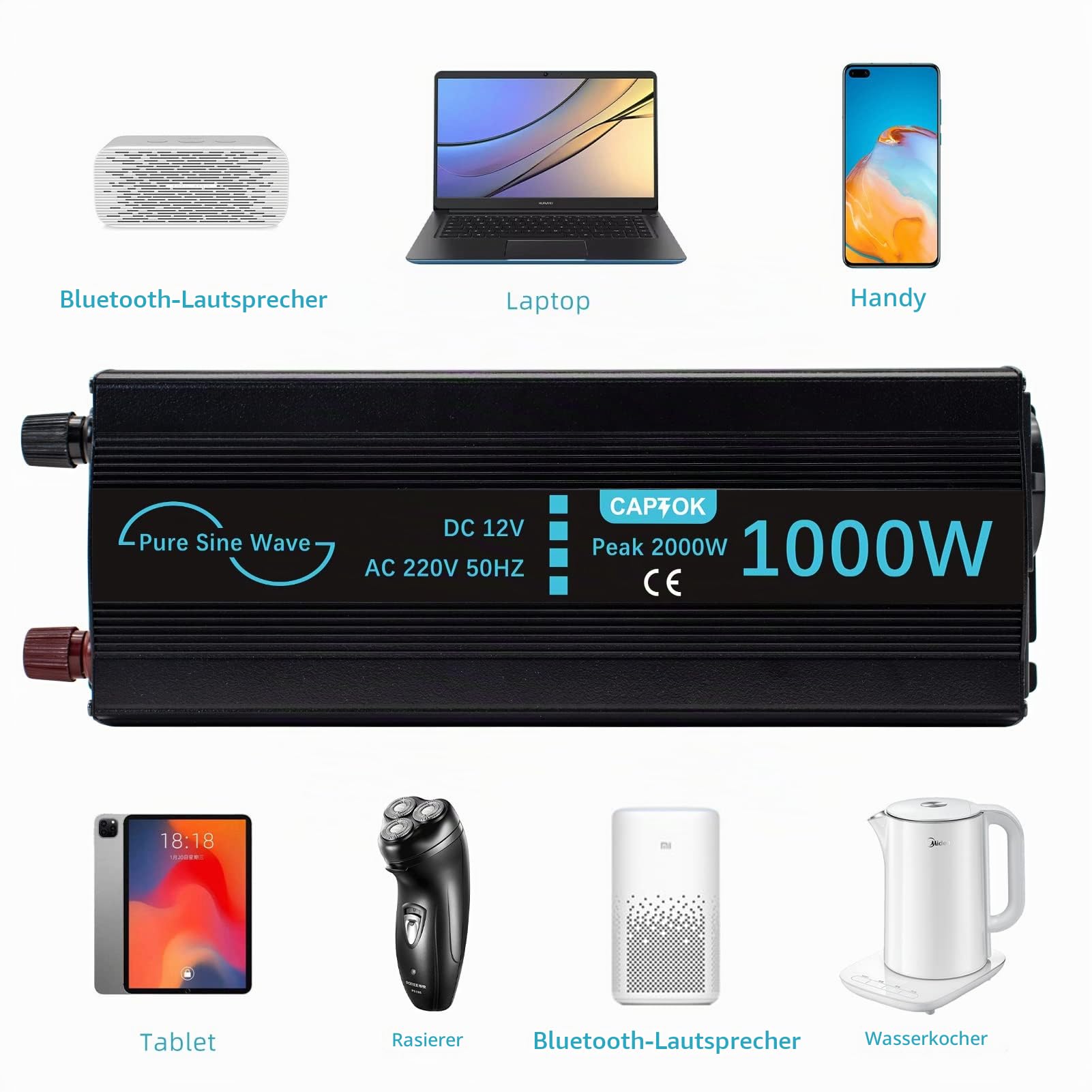 captok-pure-sine-wave-power-inverter-wechselrichter-1000w-12v image 4