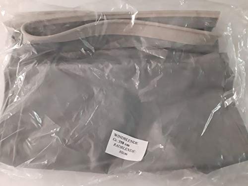 dwt-extras-rad-und-windblendeset-350-cm-grau-pvc image 1