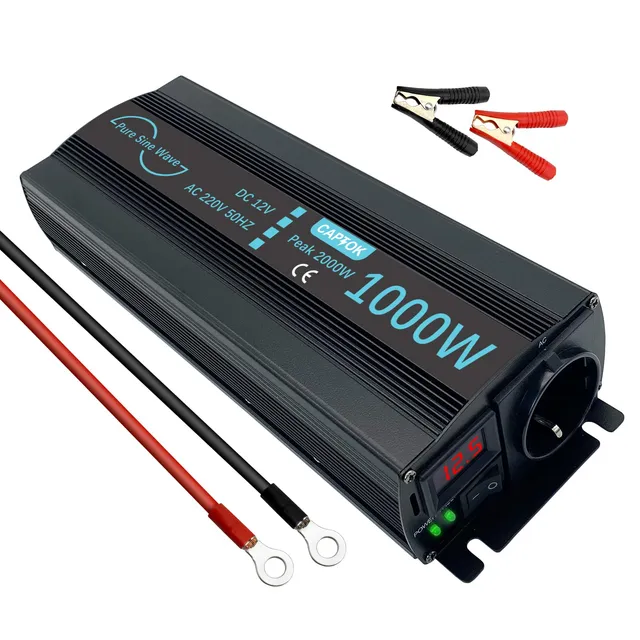 captok-pure-sine-wave-power-inverter-wechselrichter-1000w-12v image 1