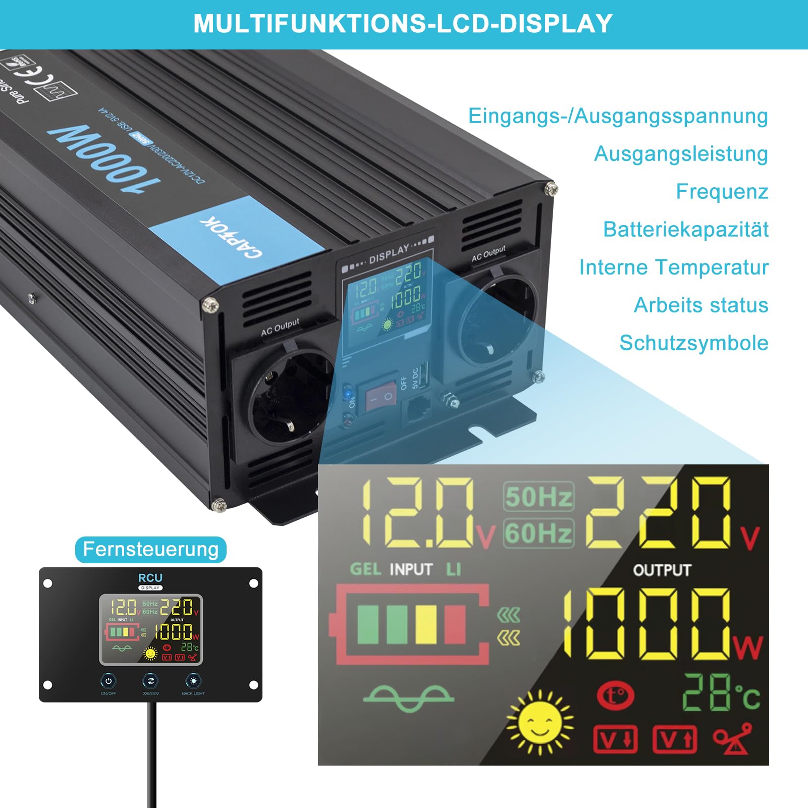 captok-spannungswandler-12v-230v-1000w-reiner-sinus image 3
