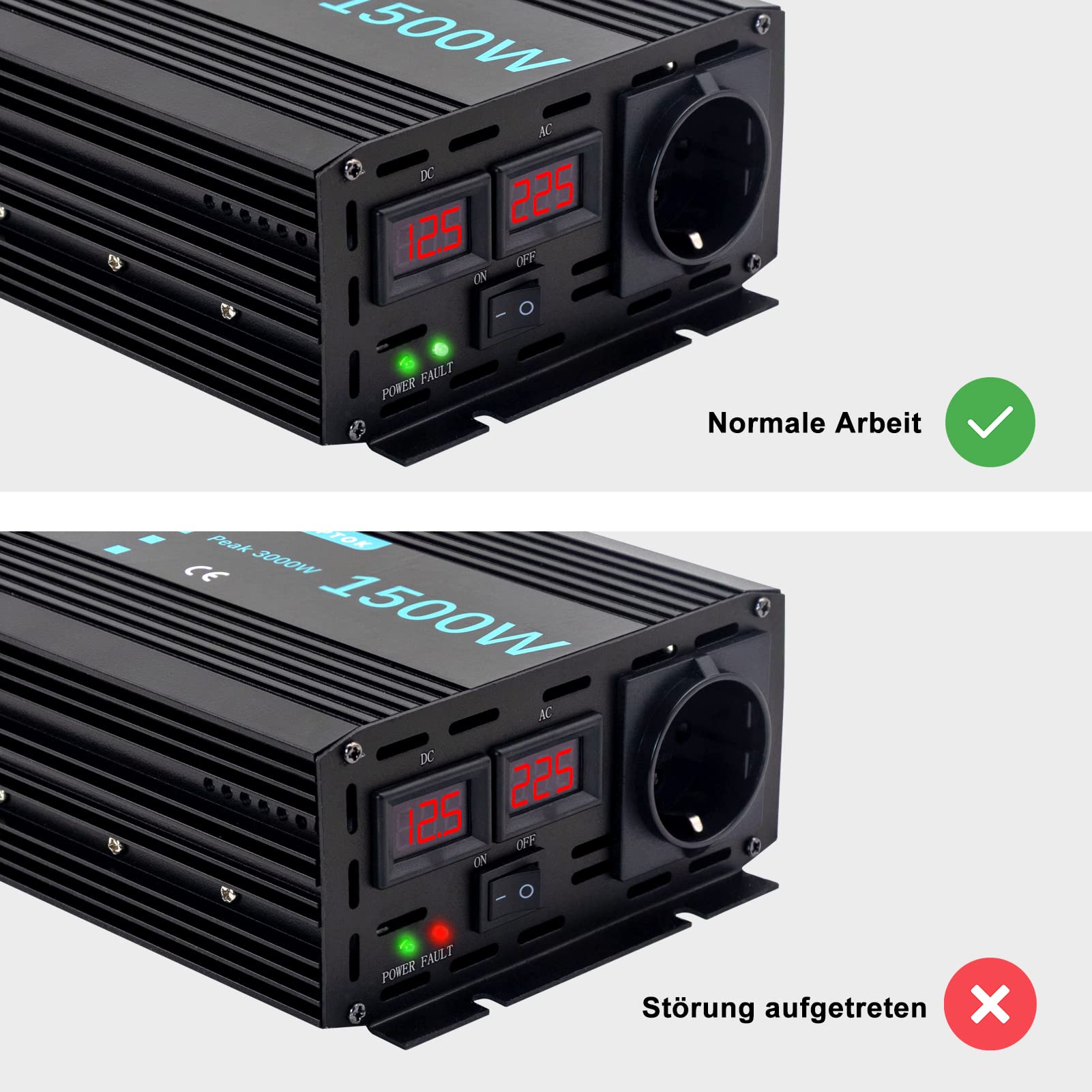 captok-pure-sine-inverter-wechselrichter-1500w-doppel-lcd-12v image 6